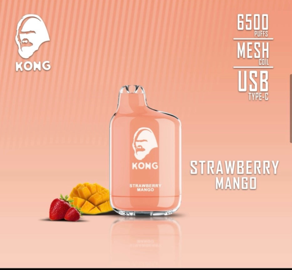 KONG VAPE Strawberry Mango KongWrapsStore KONG VAPE Strawberry Mango KongWrapsStore