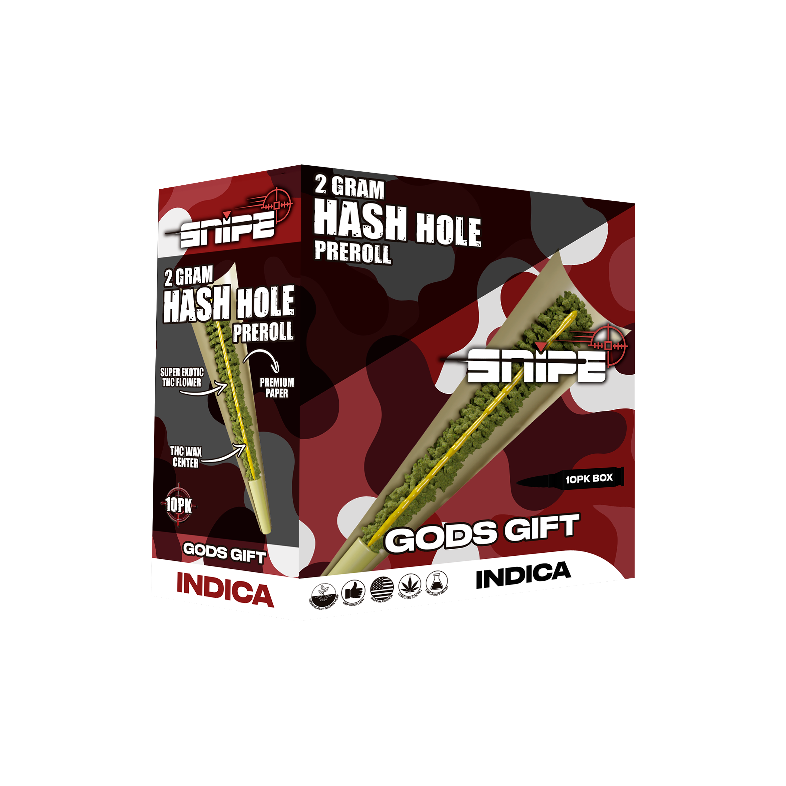Snipe Hash Hole Pre Rolls – KongWrapsStore