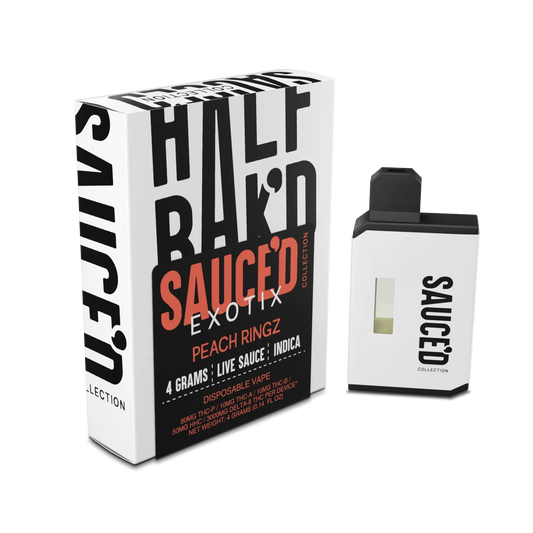 Half Bak'D 4G Sauce'd Exotix Live Sauce Disposable