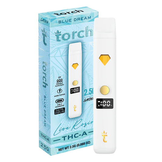 Torch 2.5G THC-a live rosin