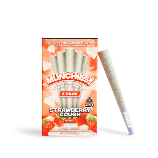 Munchies 1g THCA Diamond Prerolls (5 Pack)