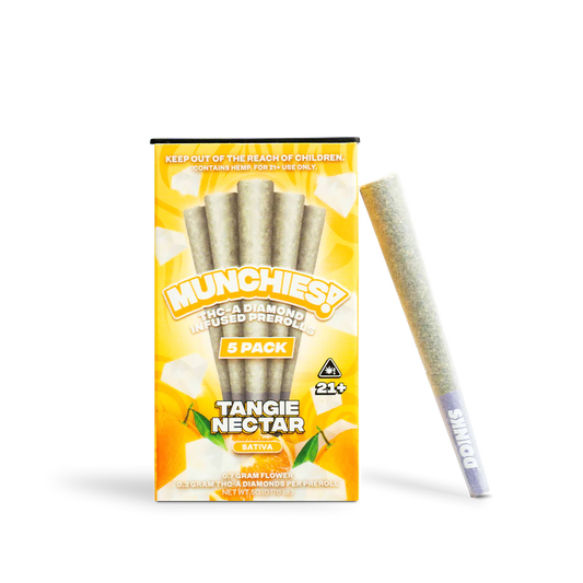 Munchies 1g THCA Diamond Prerolls (5 Pack)